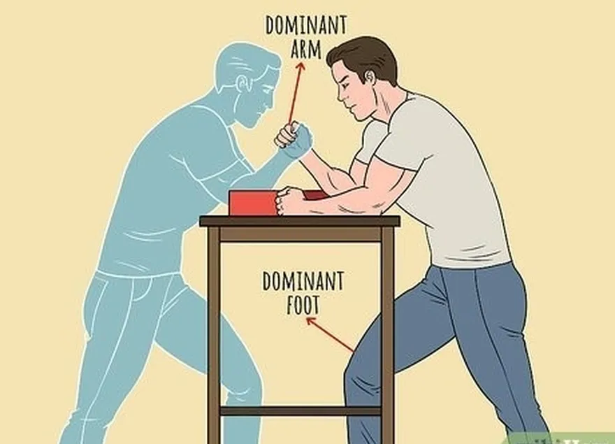 étape 1 tenez-vous debout, le pied dominant en avant.