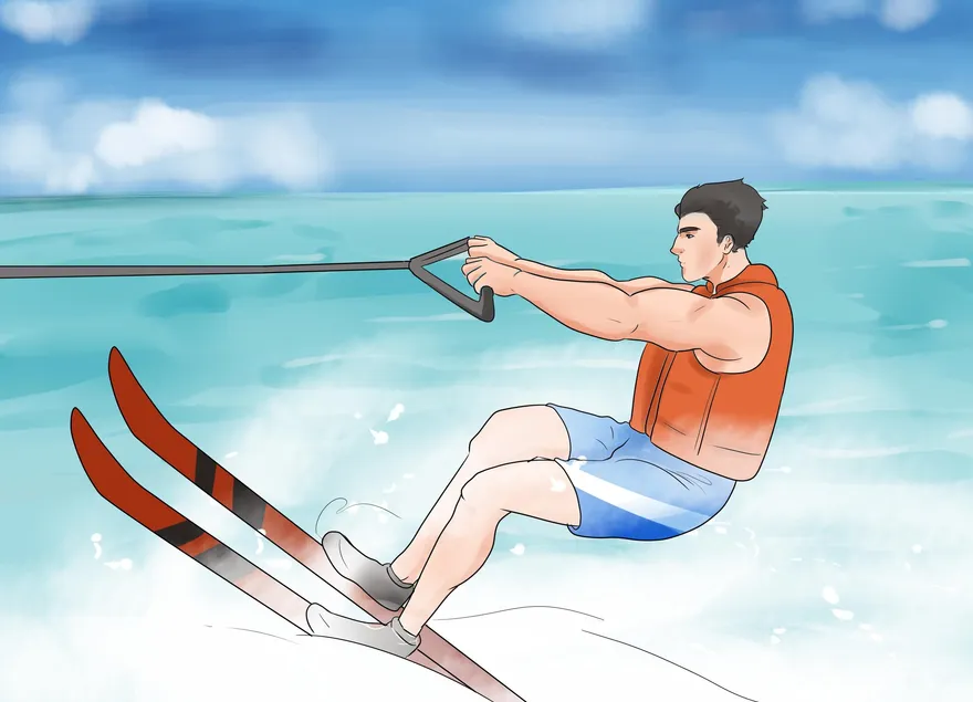 Comment faire du ski nautique sur deux skis